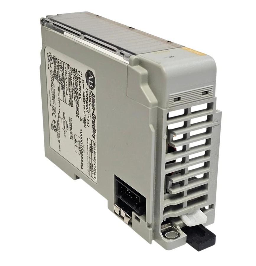 Used USED ALLEN BRADLEY 1769-OF8C /A COMPACT I/O OUTPUT MODULE SER. A F/W REV. 2.1