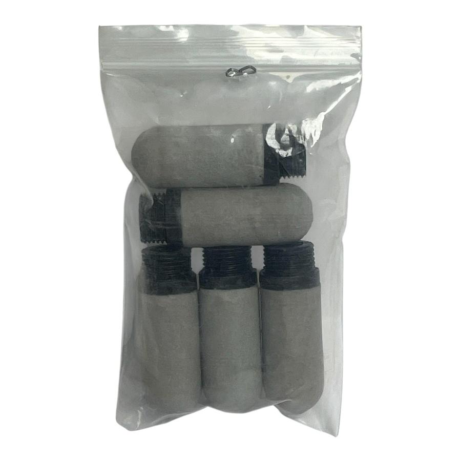 Lot of 5 McMaster-Carr 4427K44 Air Silencer 1/2 In Male Pipe Thread New Surplus