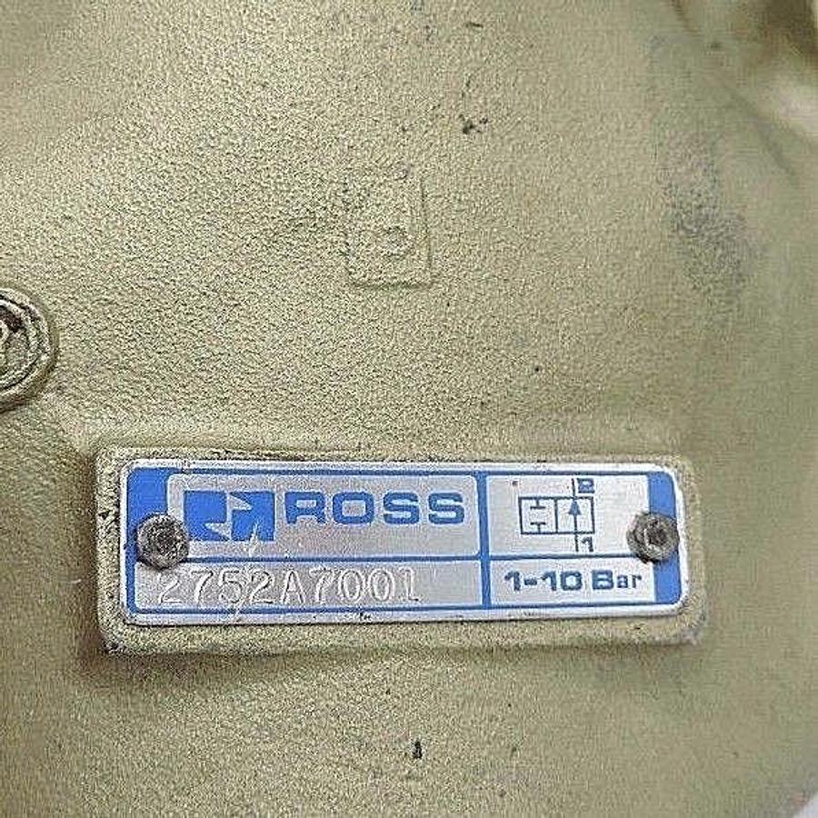 Used ROSS 2752A7001 VALVE 1-10 BAR 1 1/4 2W NO L MV