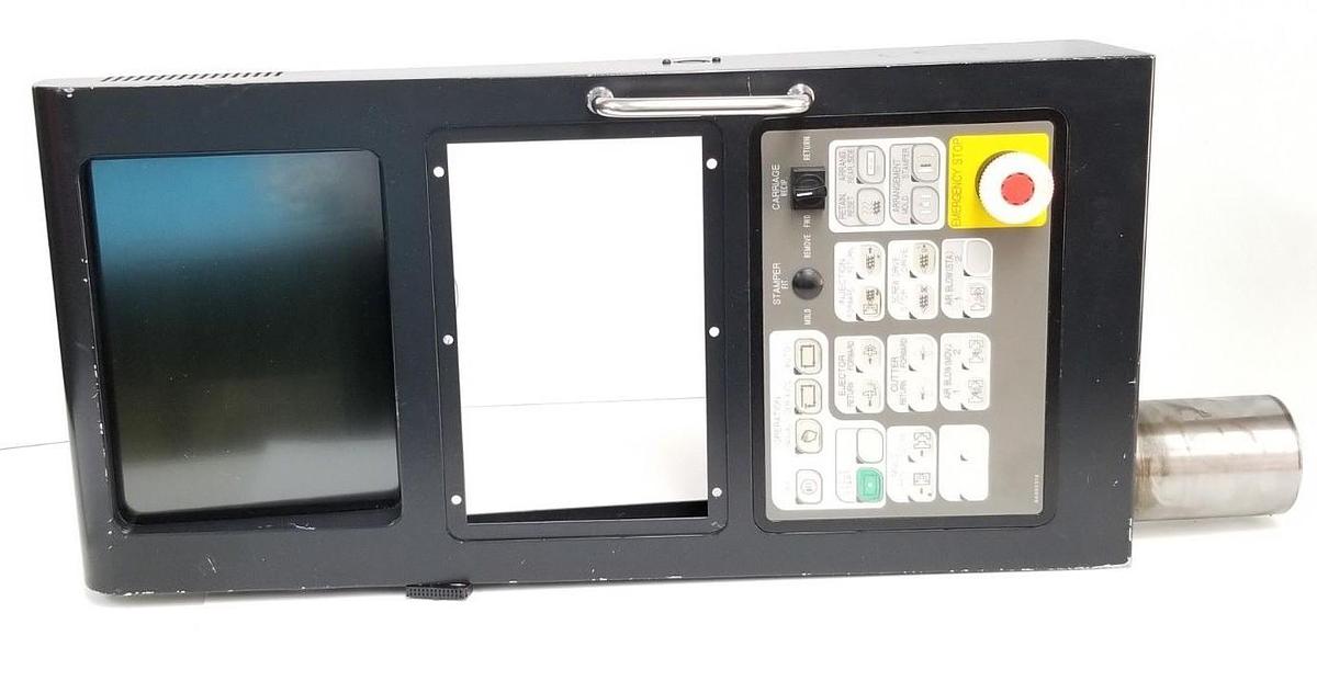 Used FUJI ELECTRIC VT-1000IID OPERATOR INTERFACE ASSEMBLY W/ NL6448AC33-18 , 8368289