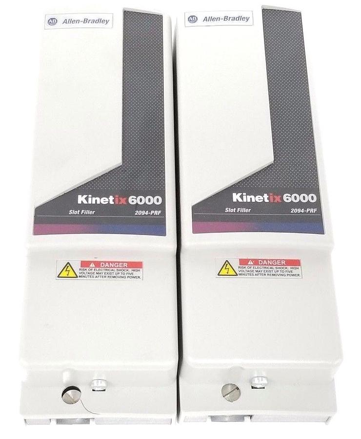 Used LOT OF 2 ALLEN BRADLEY 2094-PRF SLOT FILLERS 2094PRF, SER. A