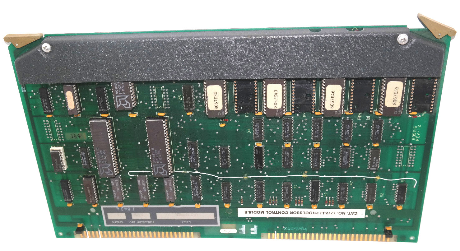 Used ALLEN BRADLEY 1771-LI PROCESSOR CONTROL MODULE 1771LI, 635216-9006, 635216
