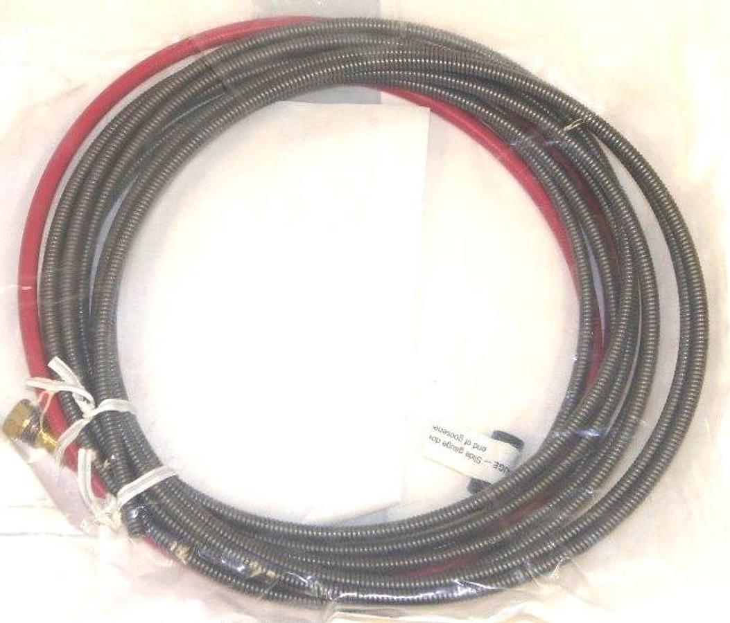 LOT OF 2 NEW TREGASKISS 415-116-15 WIRE CONDUIT, LINER 15' FOR .045"-1/16" WIRE