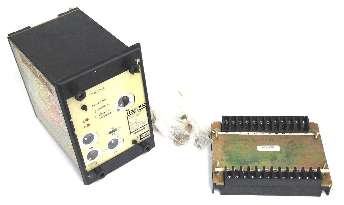 Used NEW CEE ITMF7850 MOTOR PROTECTION RELAY ITMF7850/9833 REPLACED BY IMM7990