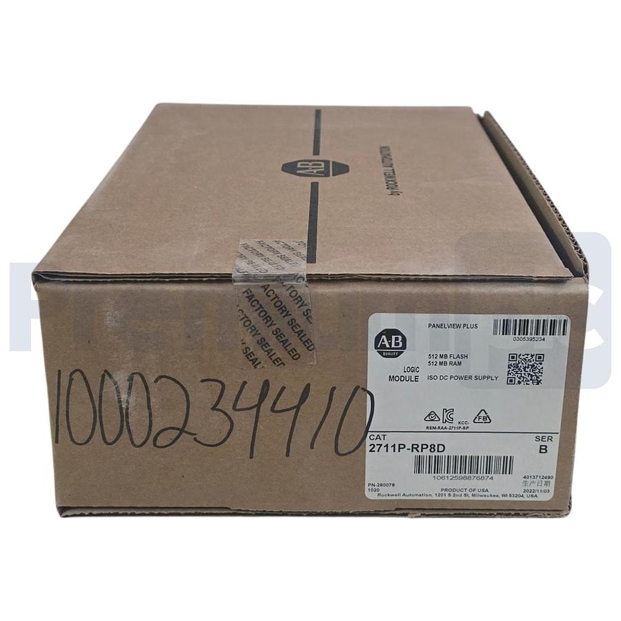 Used Sealed Pre-Owned Allen Bradley 2711P-RP8D /B PanelView Plus 6 512MB Logic Module