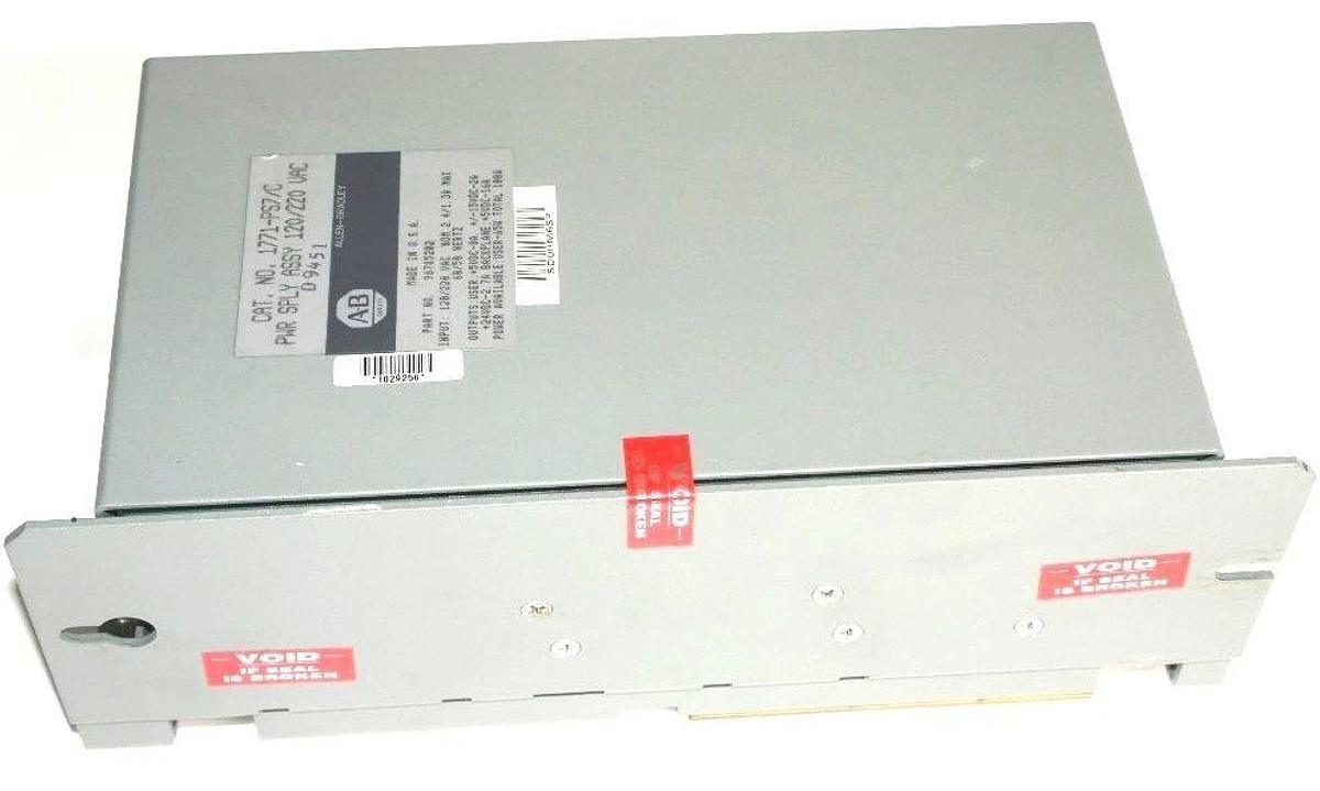 Refurbished REPAIRED ALLEN BRADLEY 1771-PS7/C POWER SUPPLY MODULE P/N 96785202 120/220 VAC