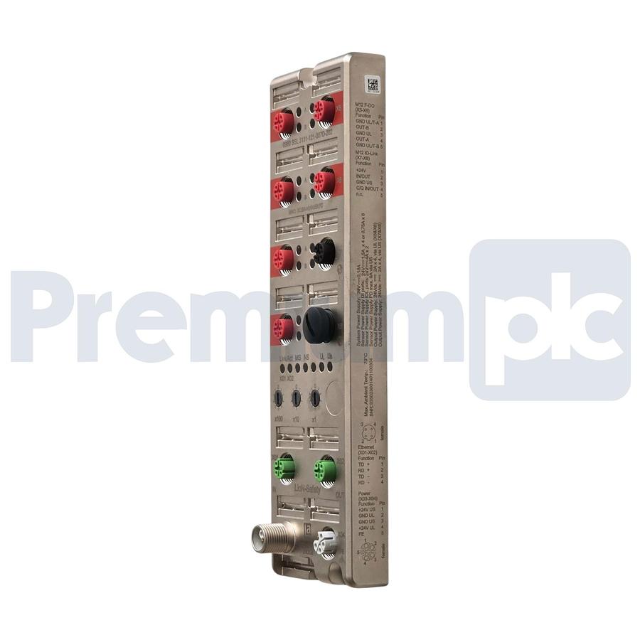 Used Lumberg 0980 SSL 3131-121-007D-202 EtherNet/IP | CIP Safety I/O Module 935023001