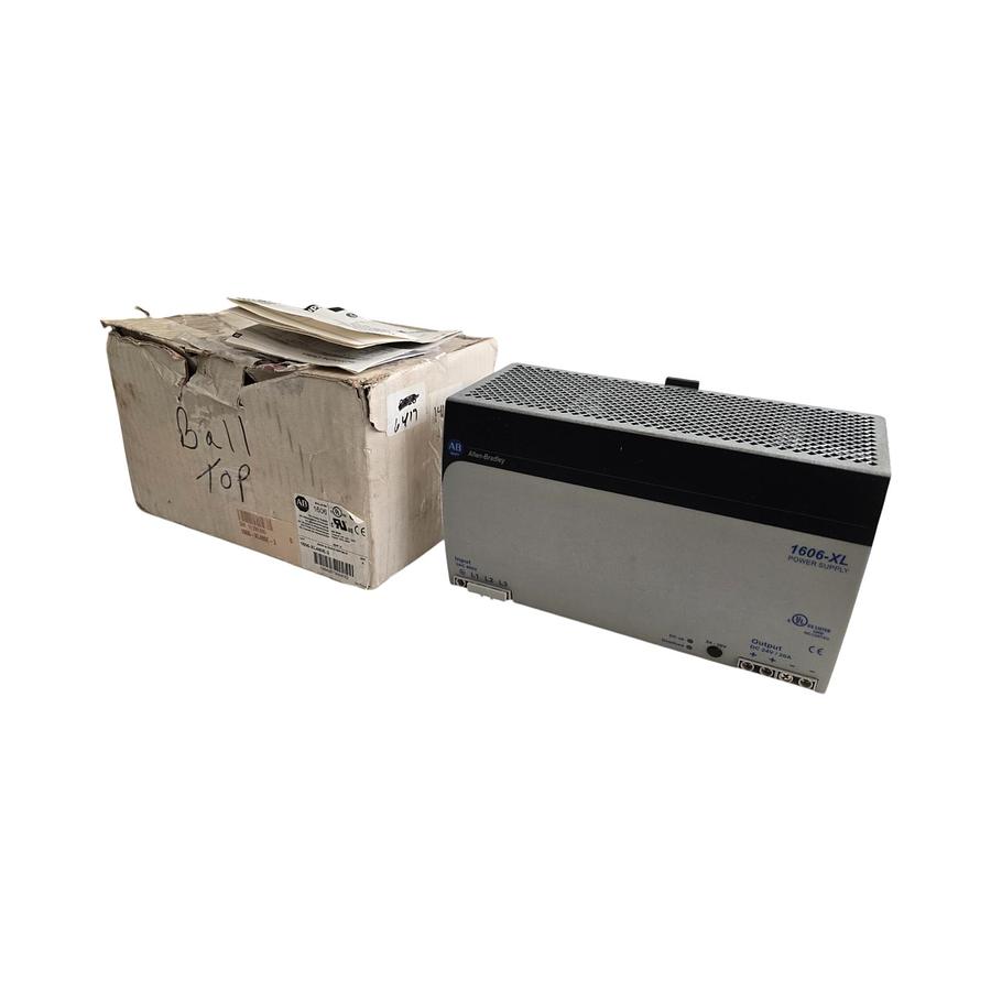 Used ALLEN BRADLEY 1606-XL480E-3 /A DC POWER SUPPLY 480W, 3AC 480V, 24V/20A NSMP