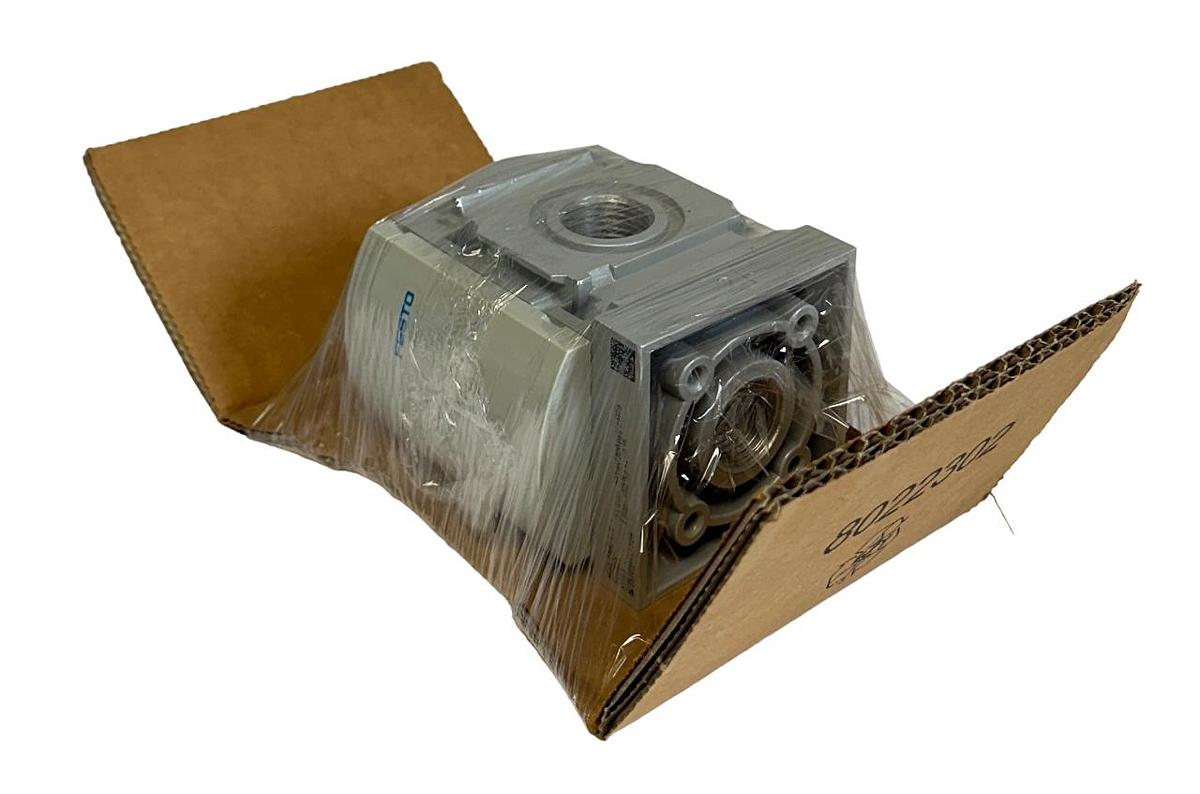 Used FESTO MS6-FRM-1/2 / 529853 BRANCHING MODULE VALVE 250VAC MAX 120VDC MAX NSNP