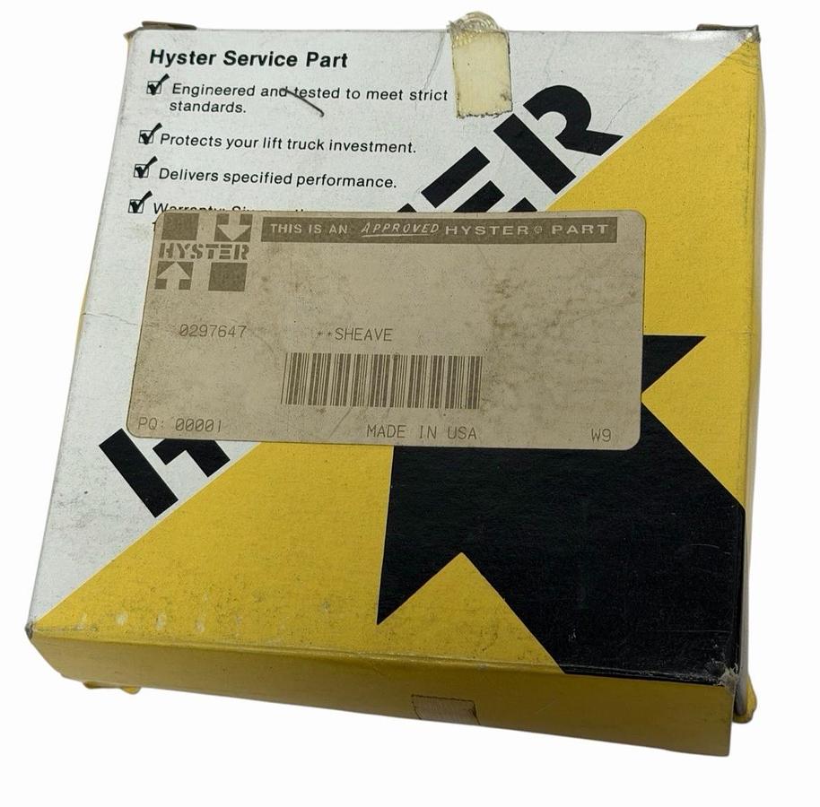Used NIB HYSTER 0297647 SHEAVE OD 5.4IN IN .9IN