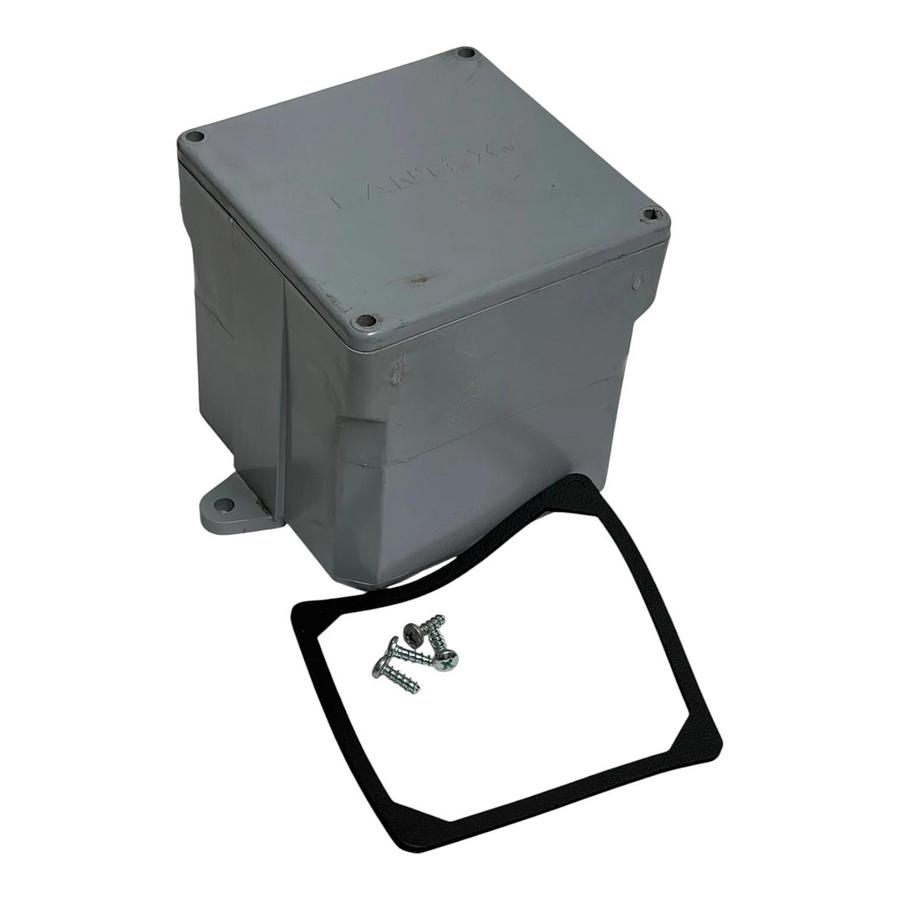 Lot of 3 CANTEX 5133709 PVC Junction Box 4x4x4 NEMA 4X Weatherproof New