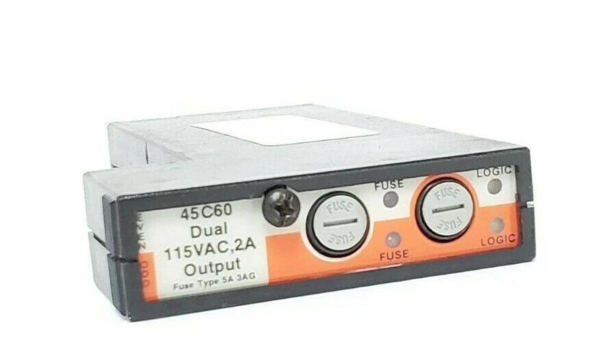 Used RELIANCE 802812-12R AUTOMATE PROGRAMMABLE CONTROLLER OUTPUT MODULE 45C60