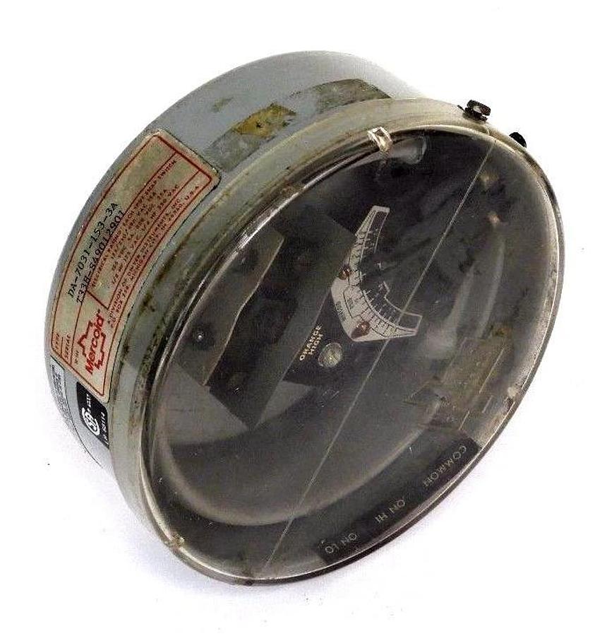 Used MERCOID DA-7031-153-3A PRESSURE SWITCH DA70311533A