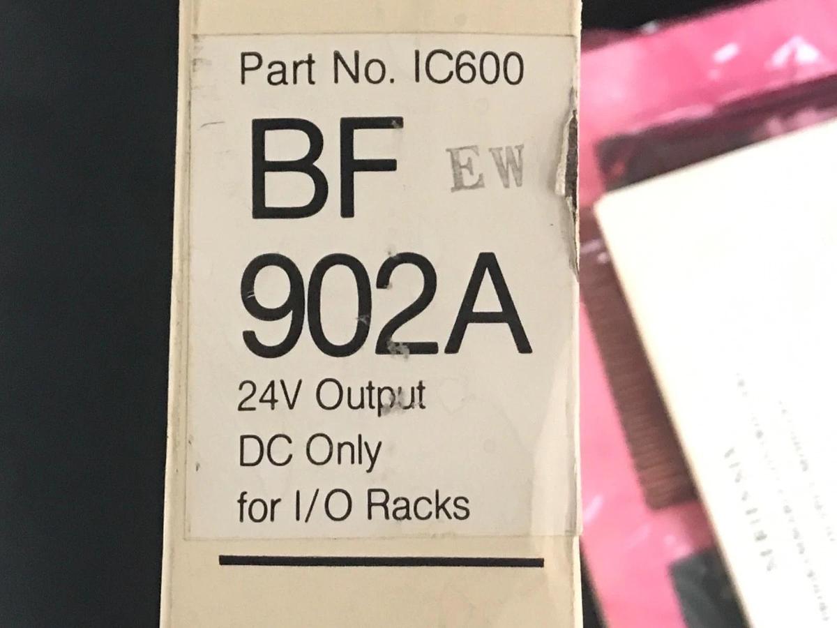 NEW GE SERIES SIX IC600BF902A SINK OUTPUT MODULE 24VDC, 2 AMP