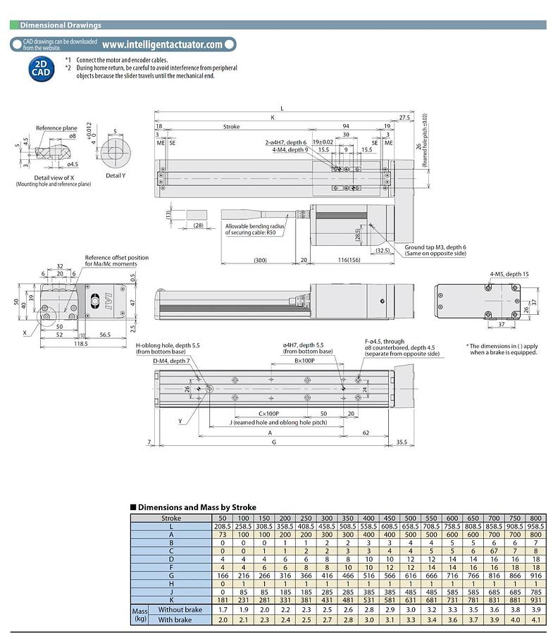 IAI RCP4-SA5R-I-42P-6-200-P3-R05-ML ROBO CYLINDER ELECTRIC ACTUATOR 200mm NSMP