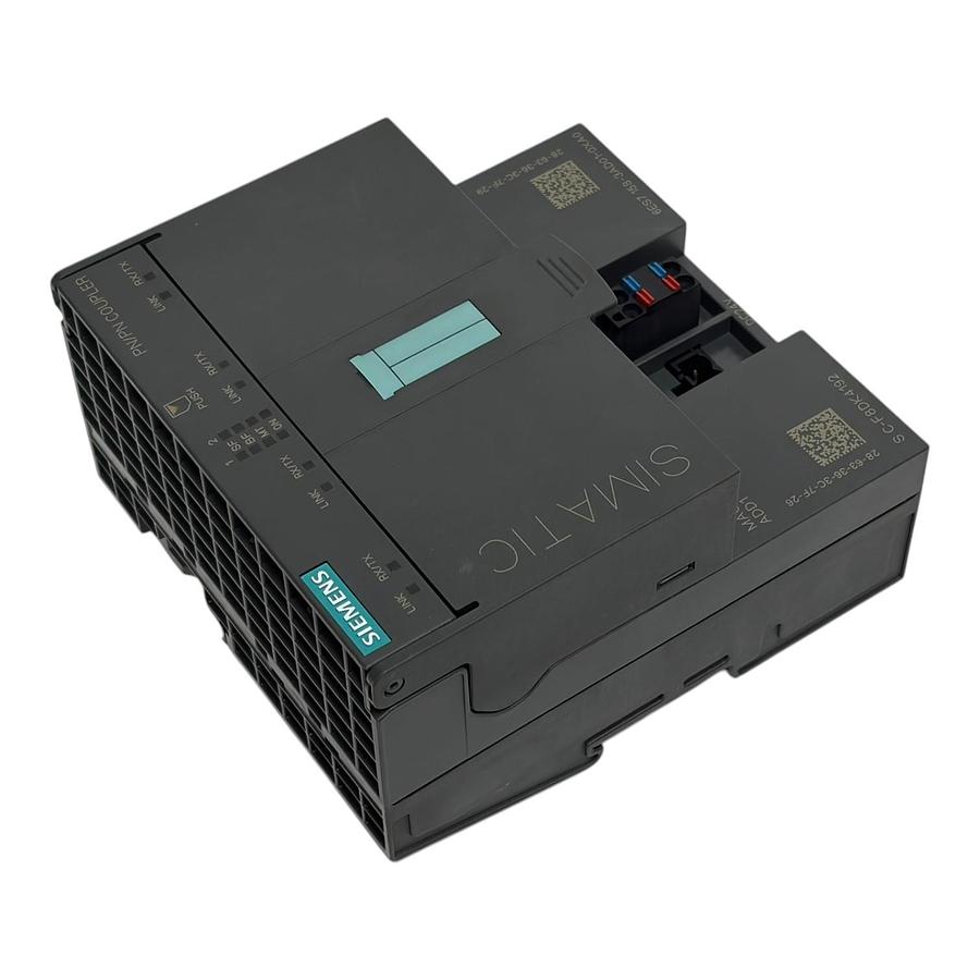 Used Siemens 6ES7158-3AD01-0XA0 SIMATIC S7 PN/PN Coupler Profinet Network Module