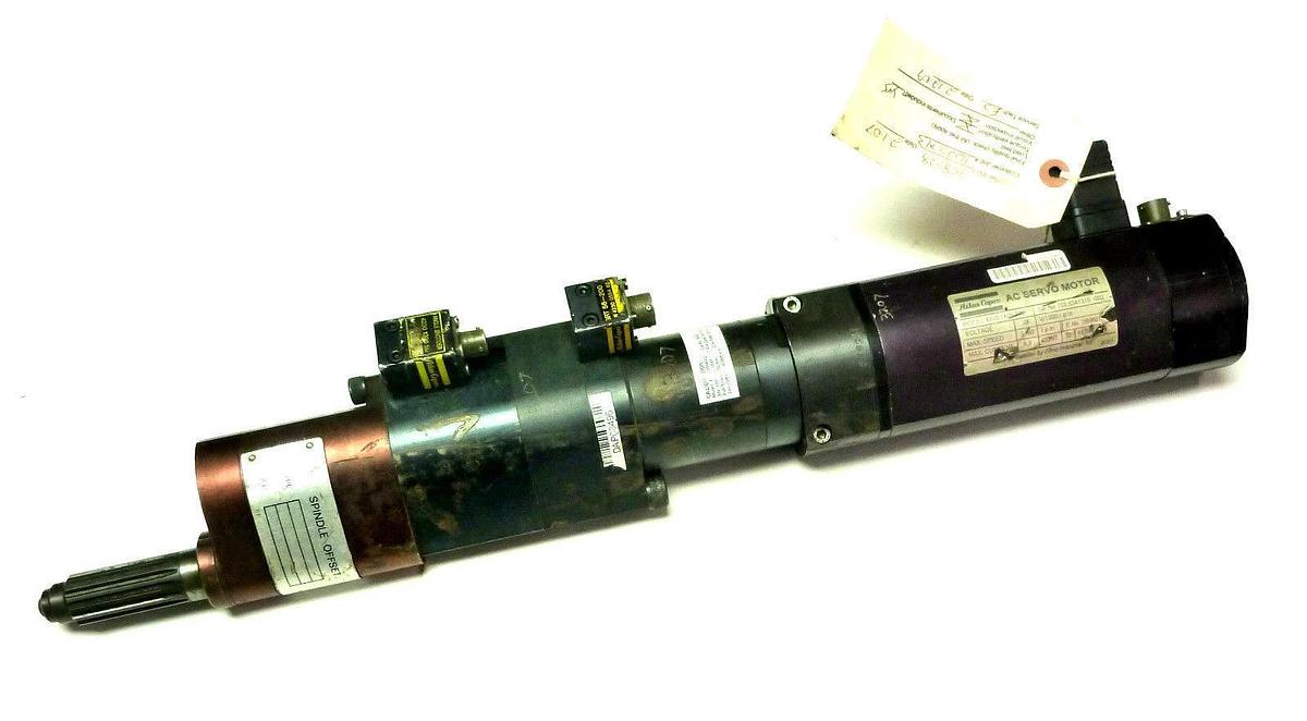 Used ATLAS COPCO 4230-0554-82 NUT RUNNER W/ 4230-1490-80B MOTOR AND ANGLE ENCODERS