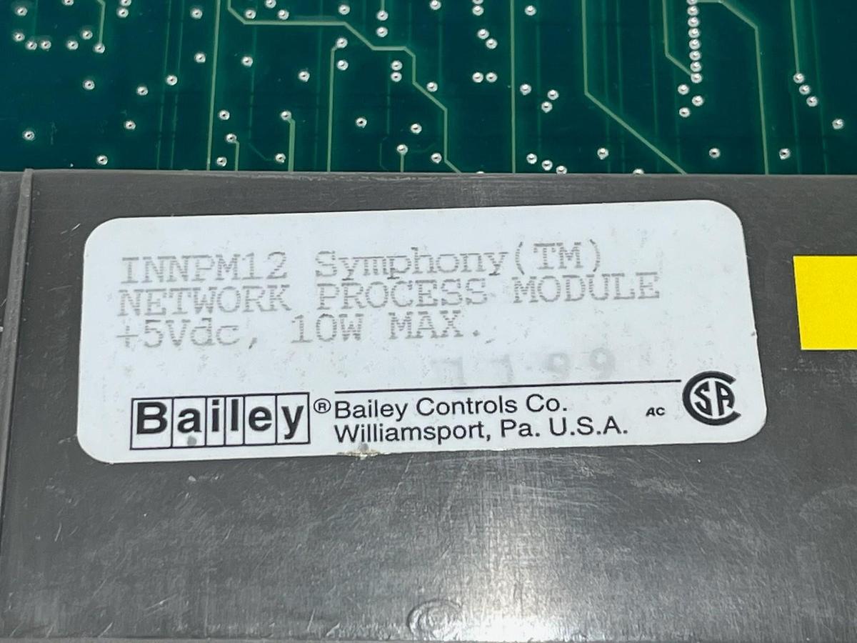 Used ABB Bailey INNPM11 Network Process Module | 6643385A1 Rev. A | Symphony Infi 90