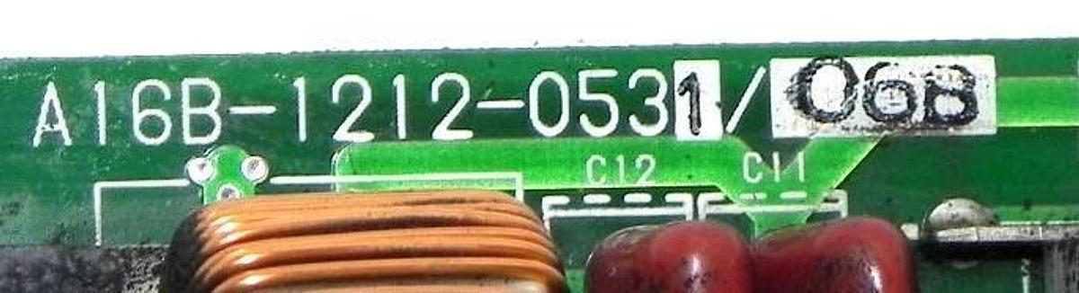 Used FANUC A16B-1212-0531/06B PC BOARD POWER SUPPLY A16B-1212-0531, A16B12120531/06B
