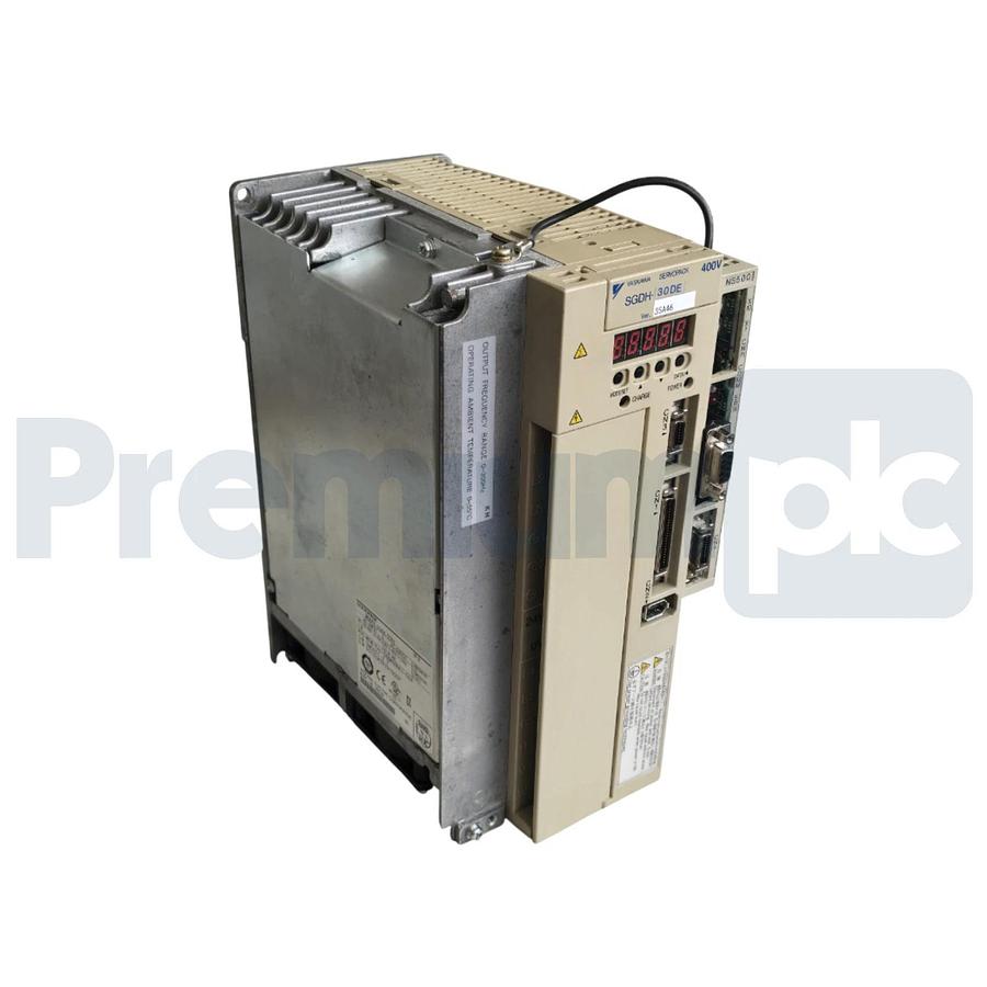 Used YASKAWA SGDH-30DE / SGDH30DE SIGMA II SERVOPACK AMPLIFIER 400V 3kW w/JUSP-NS500