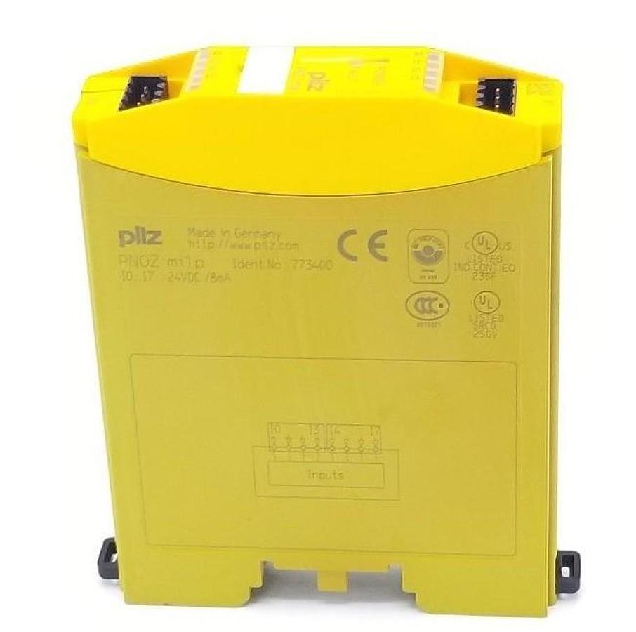 Used PILZ PNOZ MI1P EXPANSION MODULE IDENT. NO. : 773400, 24VDC/8mA