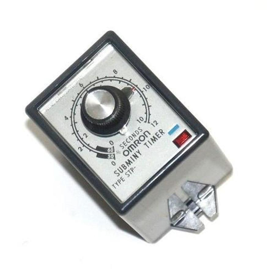 Used OMRON STPMND-HAUA SUBMINY TIMER 10SEC 120V 50/60HZ STPMNDHAUA