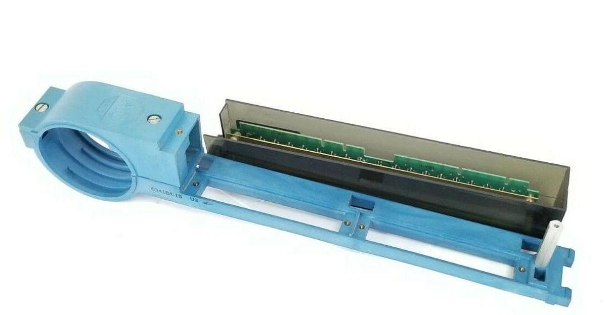 Used ALLEN BRADLEY 634184-15 BLANK SLOT FILLER W/ 634177B-90 44-79 BOARD 634177B