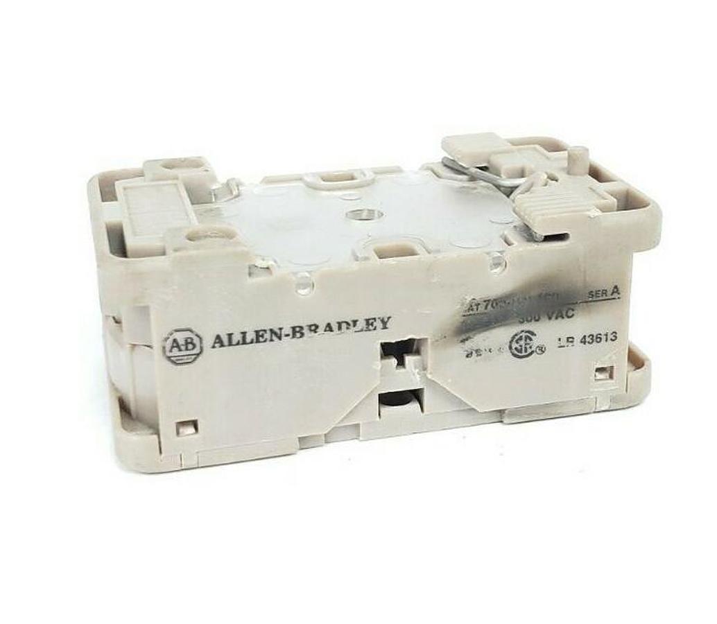 Used ALLEN BRADLEY 108PGS-U RELAY SOCKET 108PGSU, 10A 380V