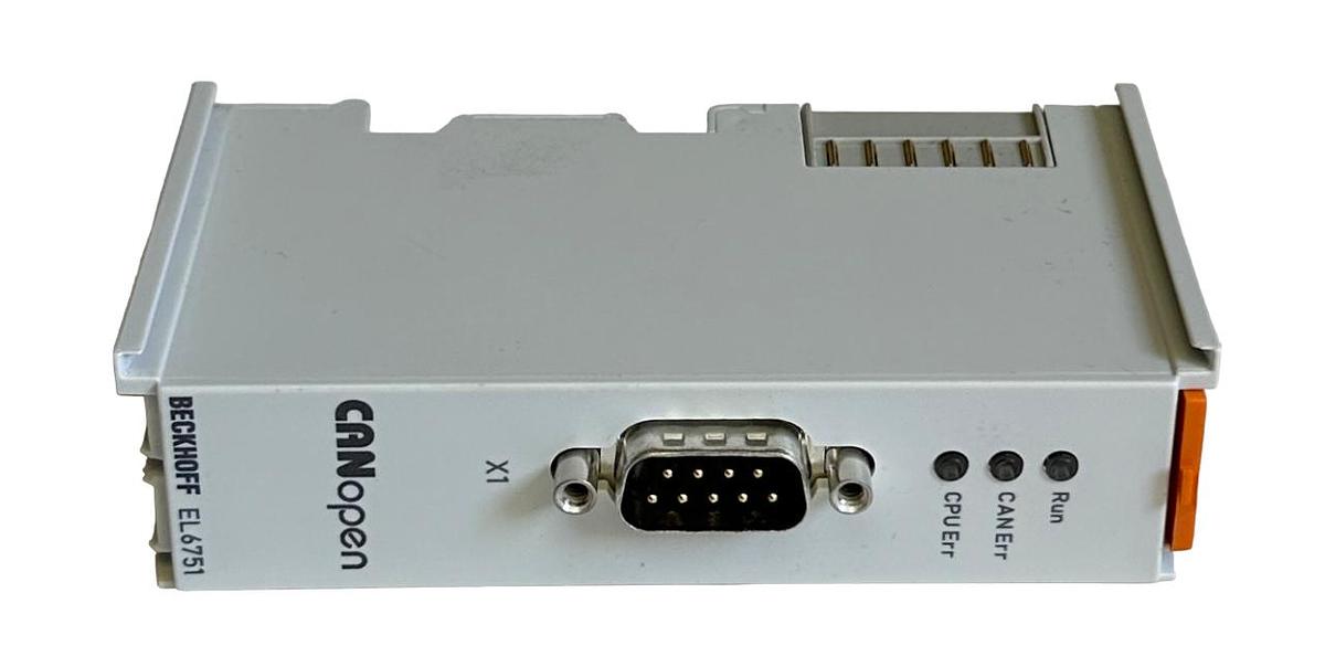 Used NEW BECKHOFF EL6751 I/O SERIES CANopen MASTER TERMINAL EtherCAT OEM