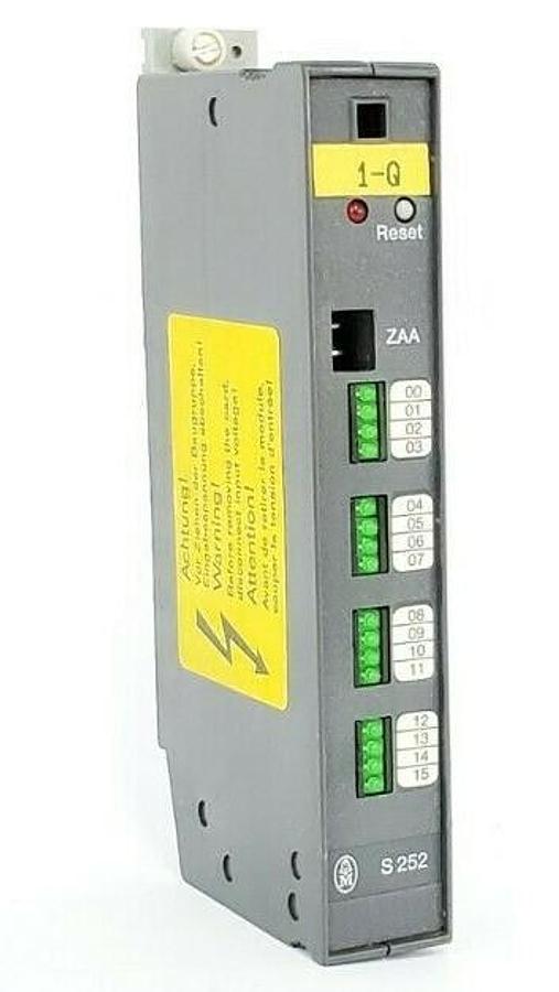 Used KLOCKNER MOELLER S-252 I/O INTERFACE MODULE S252