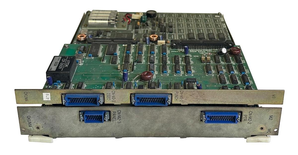 Used OKUMA E4809-045-035-C / E4809-045-167-C / E4809-045-038-C OPUS 5000 MAIN / MEM