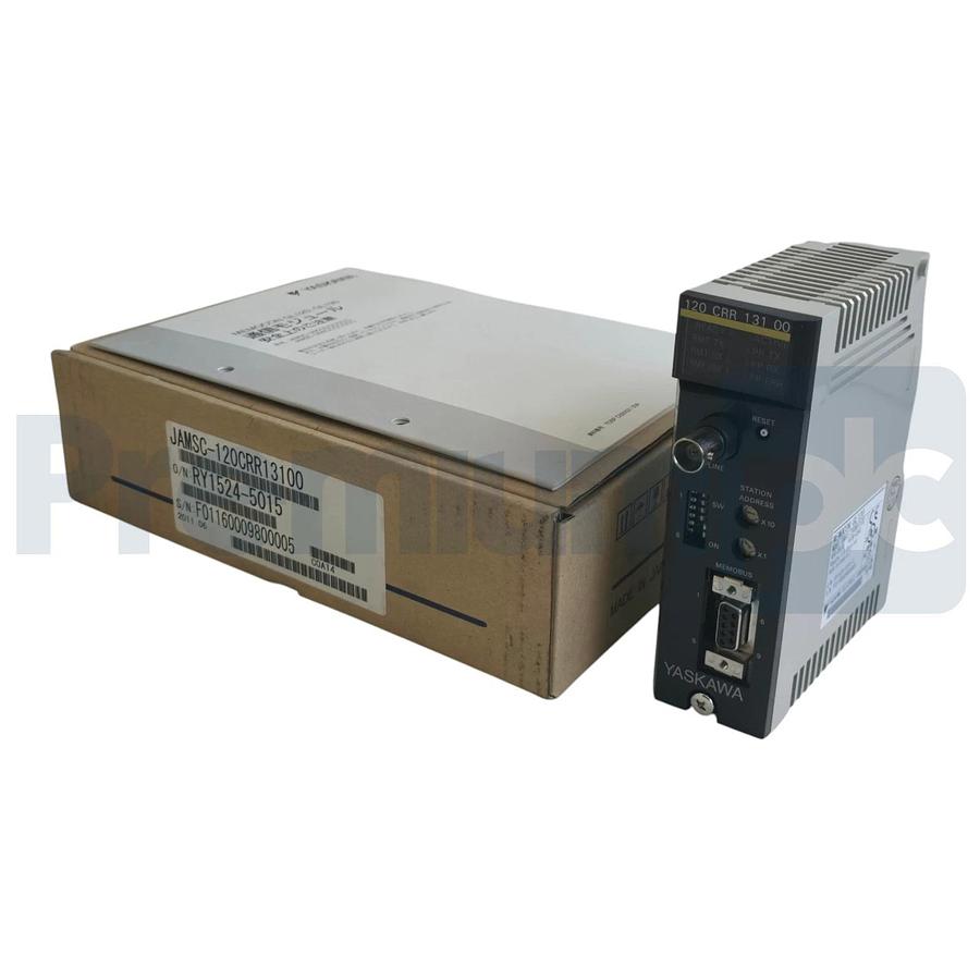 Yaskawa JAMSC-120CRR13100 Memocon GL120 Remote I/O Receiver Coaxial Module NSMP