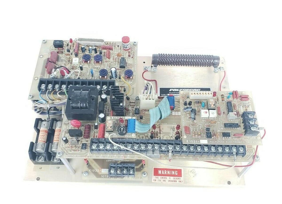 Used POLYSPEDE RSC-101 SC SERIES D.C. DRIVE RSC101