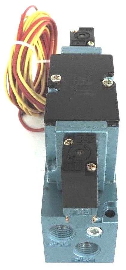 MAC 82A-FA-CKA-TM-DAA5-1DA VALVE W/ TM-DAAP-1DA SOLENOIDS 6.4 WATTS *NO HARDWARE