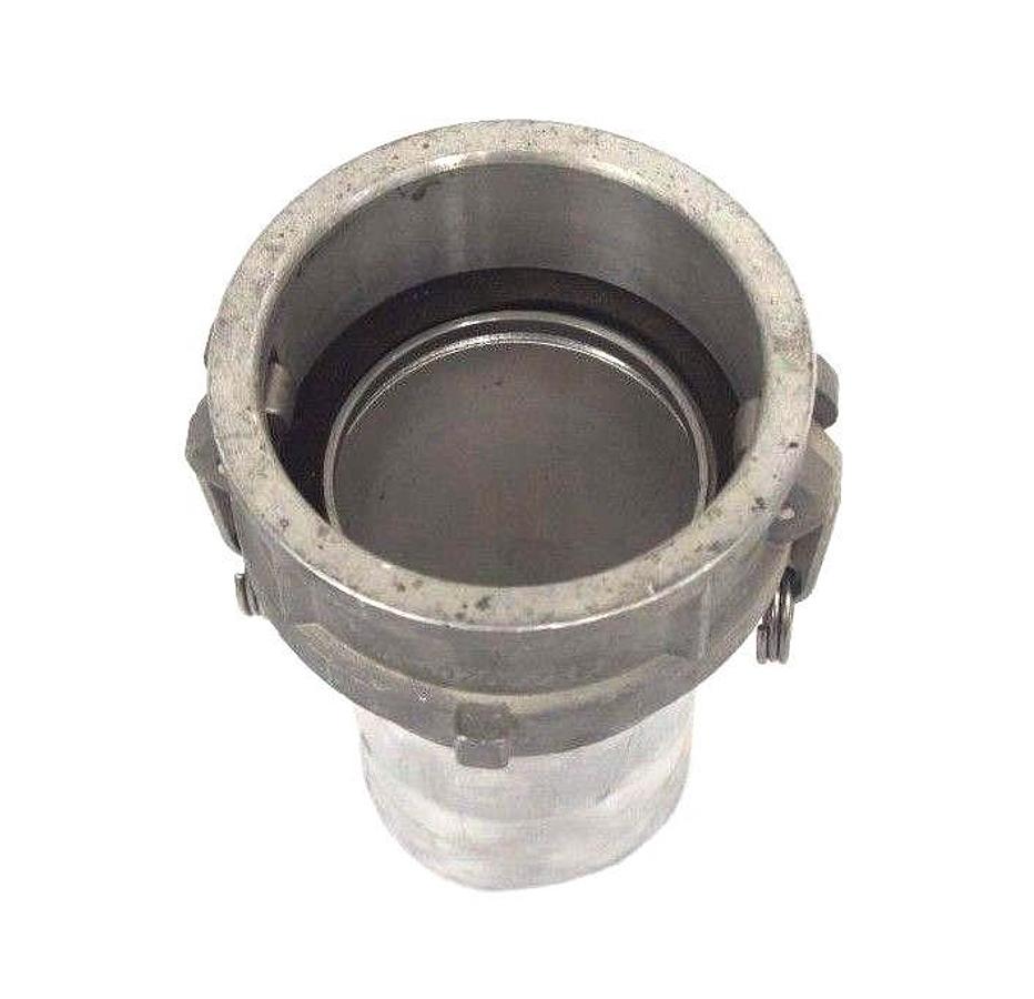 Used NEW EVER TITE MS27026-17 ALUMINUM 4" CONNECTOR FITTING 356-T6