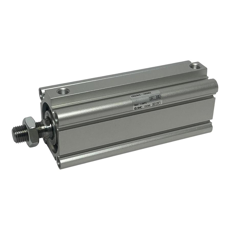 SMC CDQ2B40-100DMZ CQ2 Compact Cylinder Double Acting Single Rod 40mm Bore 100mm