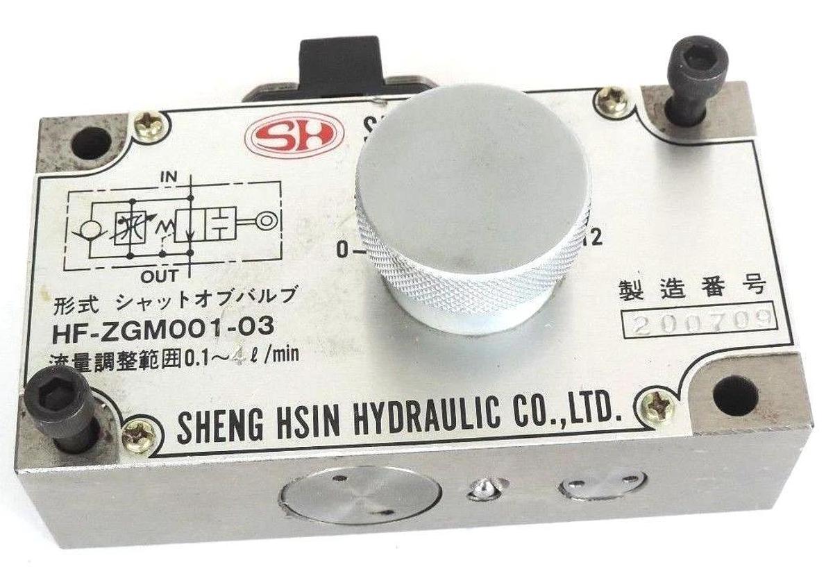 Used SHENG HSIN HF-ZGM001-03 VALVE HFZGM00103