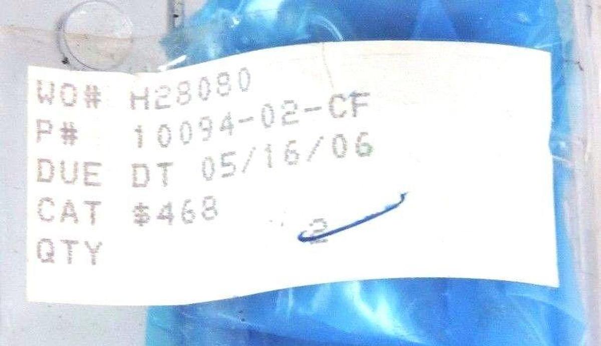 Used NEW CERAMASEAL ELEC. 10094-02-CF FEEDTHROUGH CONNECTOR 10 PIN CAT 468 1009402CF