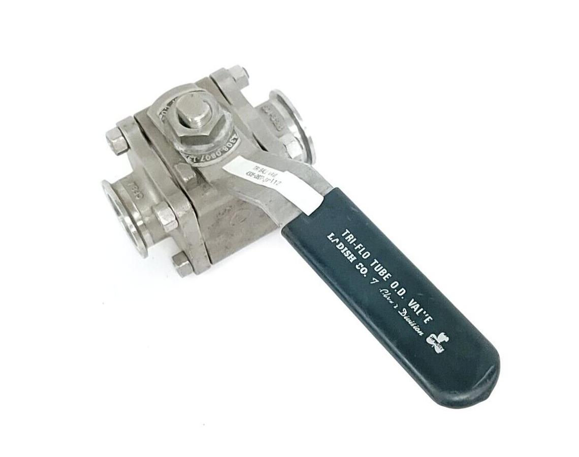 NEW LADISH 4308-0807-15 BALL VALVE 1-1/2'' 316SS 4308-0807 4308080715