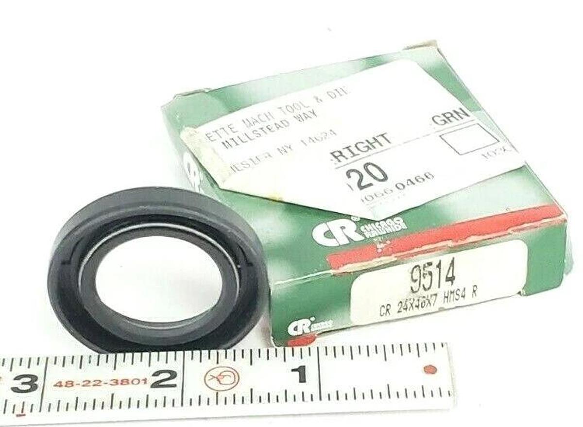 Used NIB CHICAGO RAWHIDE 9514 OIL SEAL 24X40X7MM
