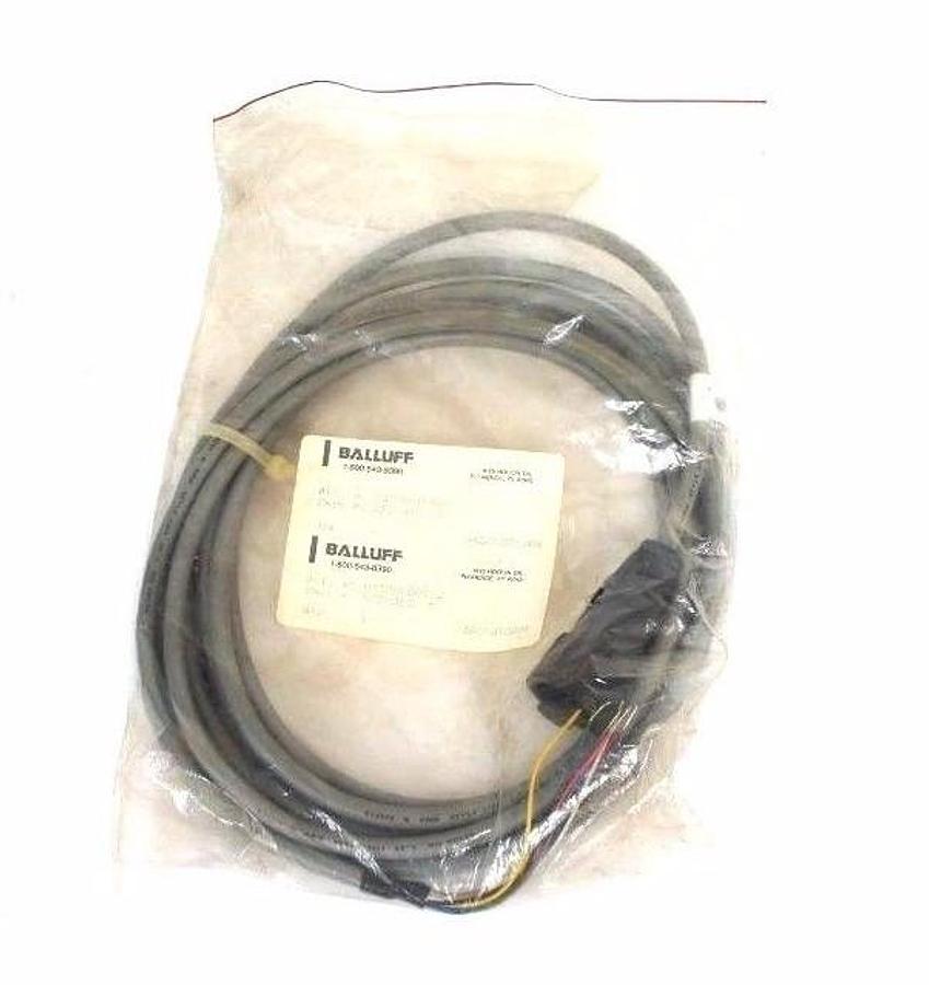 NEW BALLUFF BKS-S50-05 CABLE 5 METER W/ 6PIN CONNECTOR ART. # 01300000822