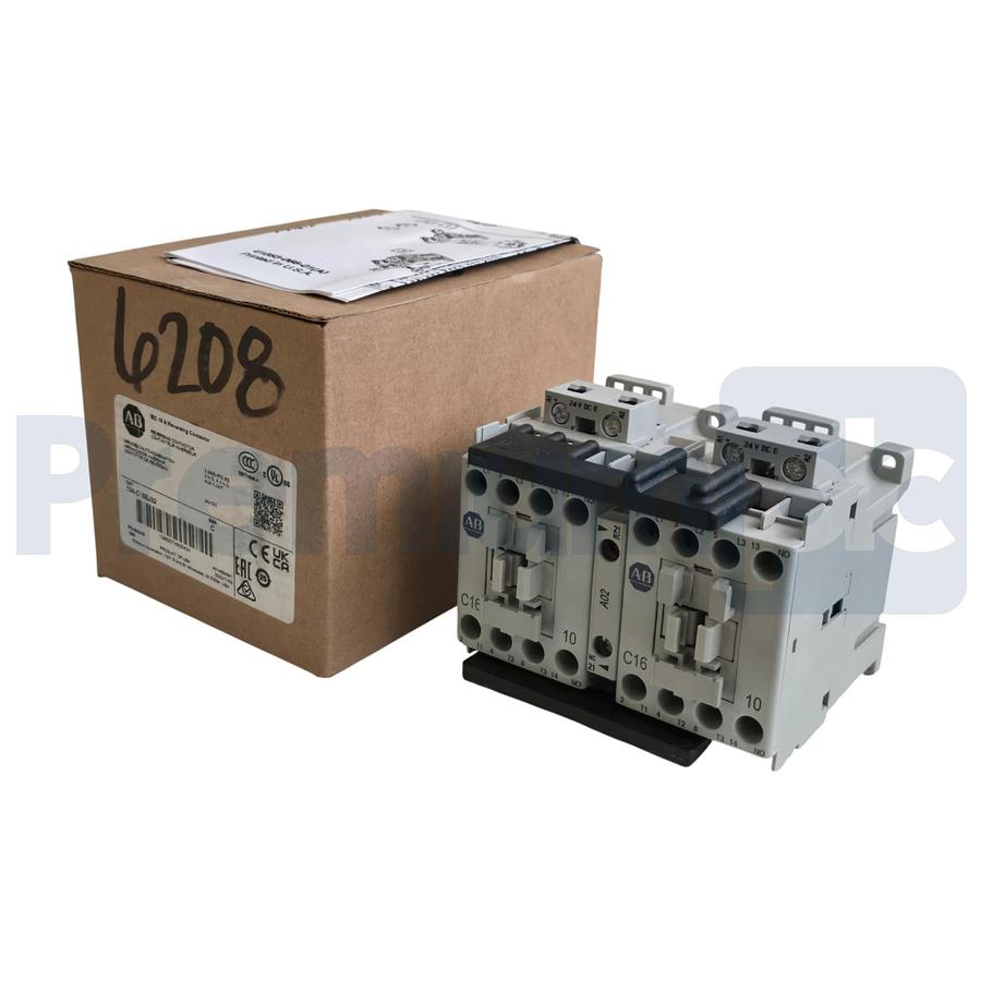 Used Allen Bradley 104-C16EJ22 /C 104-C Reversing Contactor 16A 3P 24V/DC Coil NSMP