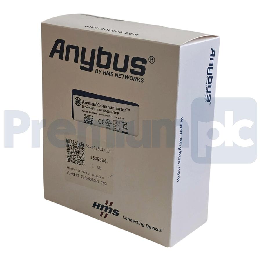 Used HMS Networks Anybus Communicator AB7072-B EtherNet/IP Modbus-TCP Gateway Module