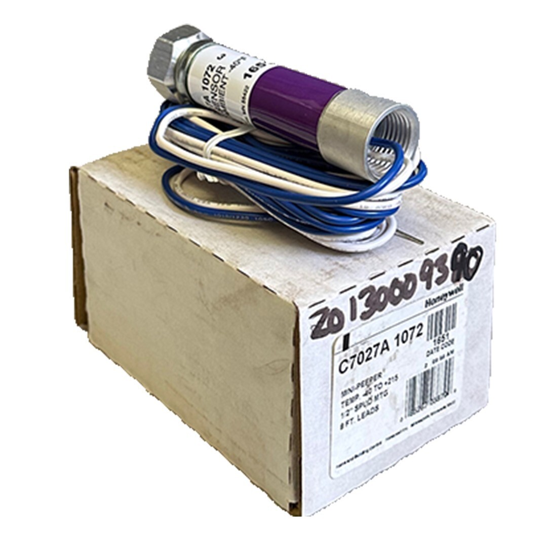 Used NEW HONEYWELL C7027A 1072 / C7027A1072 MINI-PEEPER ULTRAVIOLET FLAME DETECTOR