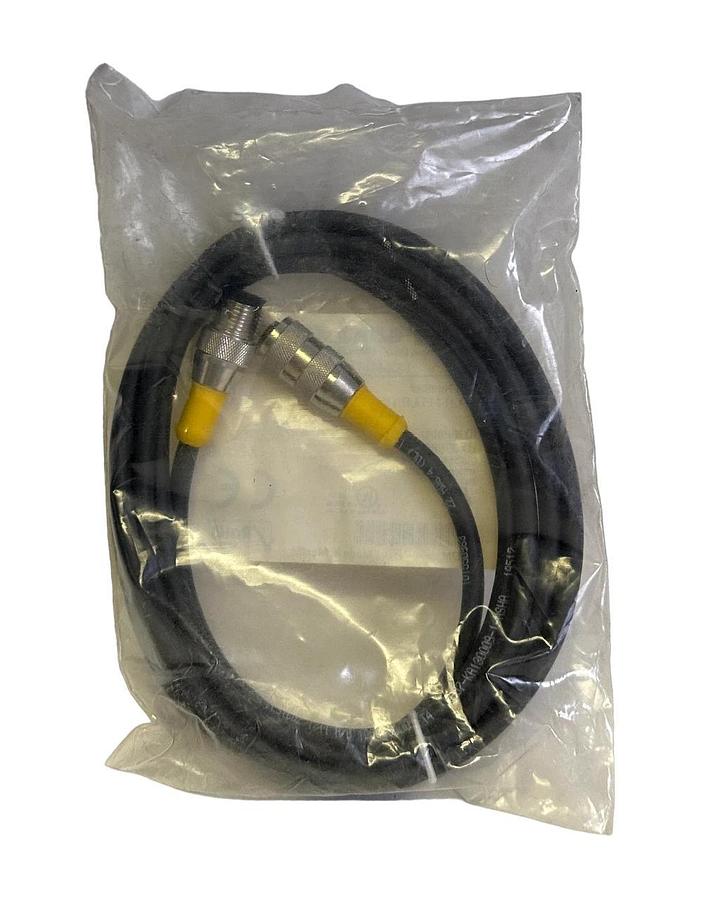 Used NEW TURCK RK 4.4T-2-RS 4.4T/S760 / RK44T2RS44TS760 M12 EURO CORDSET 2M UX05685