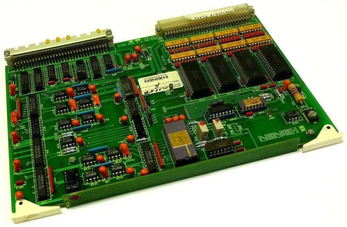 Used HEINEN ELECTRONIK ADW3210/0 K1456 AE CONTROL BOARD 062180-7.4 ADW 3210