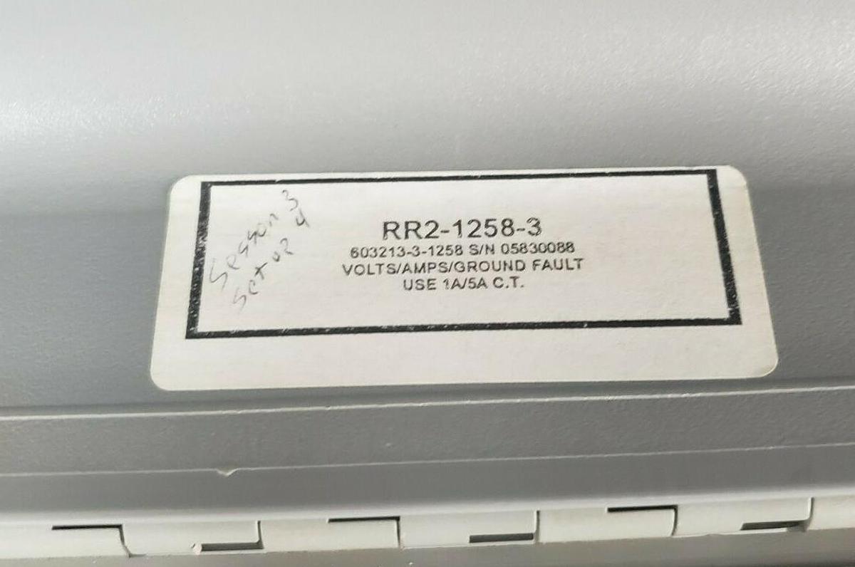 Used RUSTRAK RANGER 1250 SERIES HARMONIC POWER LOGGER RR2-1258-3