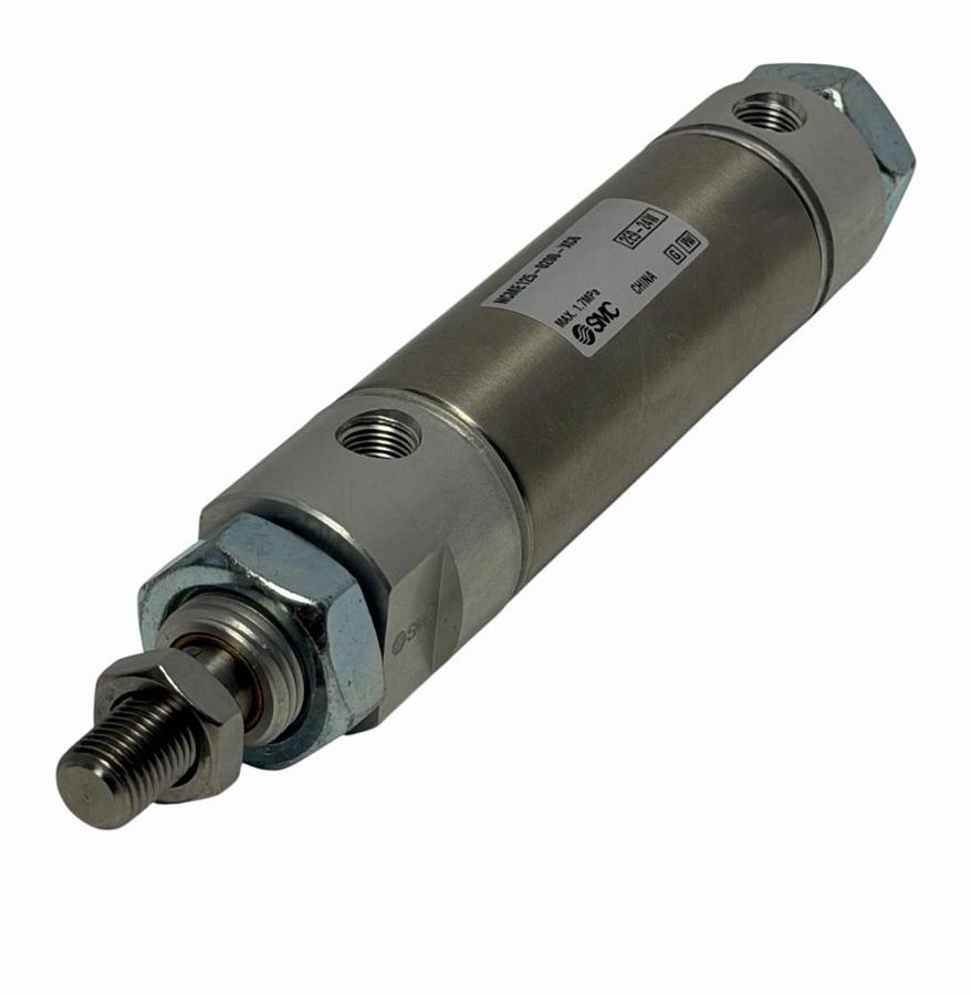Used NEW SMC NCME125-0200-XC6 AIR CYLINDER 1-1/4'' BORE 2'' STROKE NCME1250200XC6