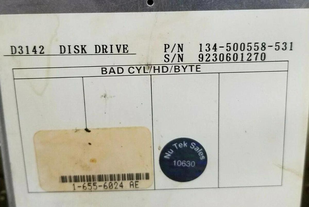 Used ADVANTAGE ELECTRONICS 3-424-2054A STORAGE MODULE REV. 10 GT3 134-500558-531