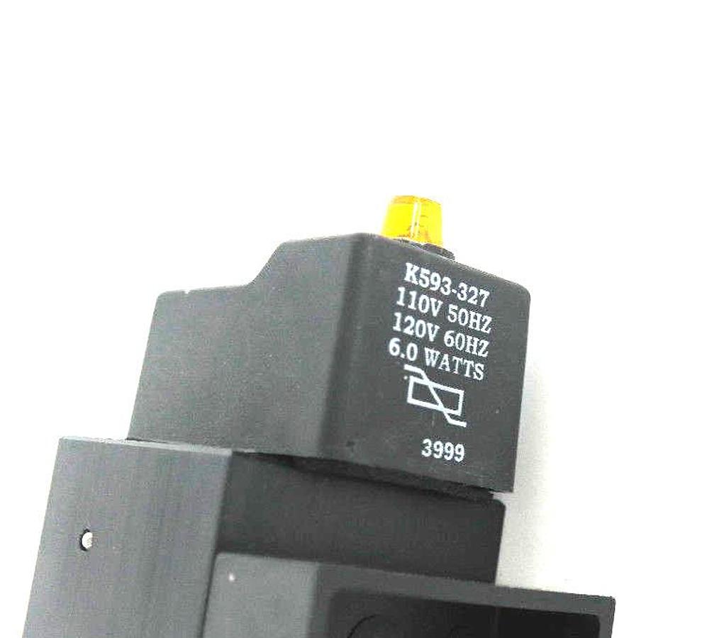 Used NEW PARKER SCHRADER BELLOWS H25WXBG353000GA SOLENOID VALVE 150PSI MAX